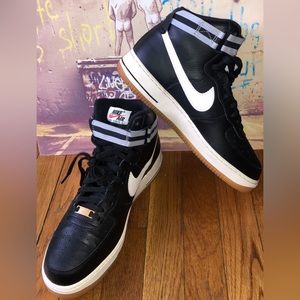 Nike Mens Air Force 1 07 High ‘Black’